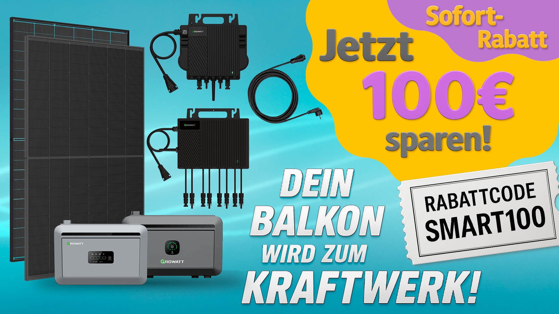 Balkonkraftwerke mit Speicher