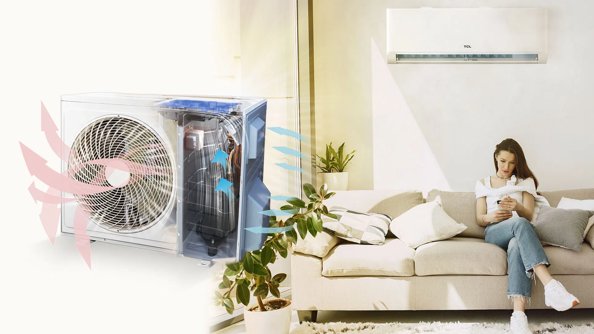 TCL BreezeIN Split Klimaanlage Hitze-Resistenz