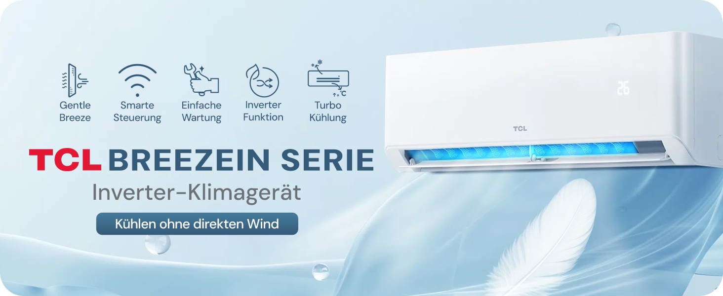 TCL BreezeIN SPLIT KLIMAANLAGE