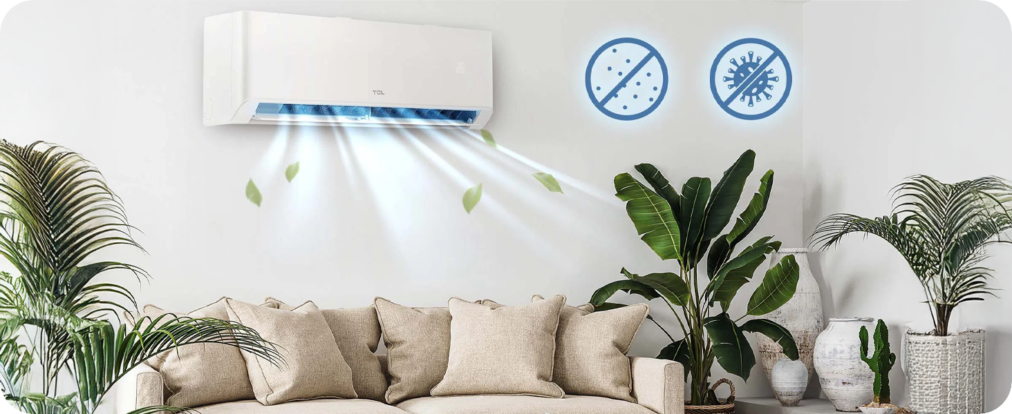 TCL BreezeIN Split Klimaanlage Frischluftfilter