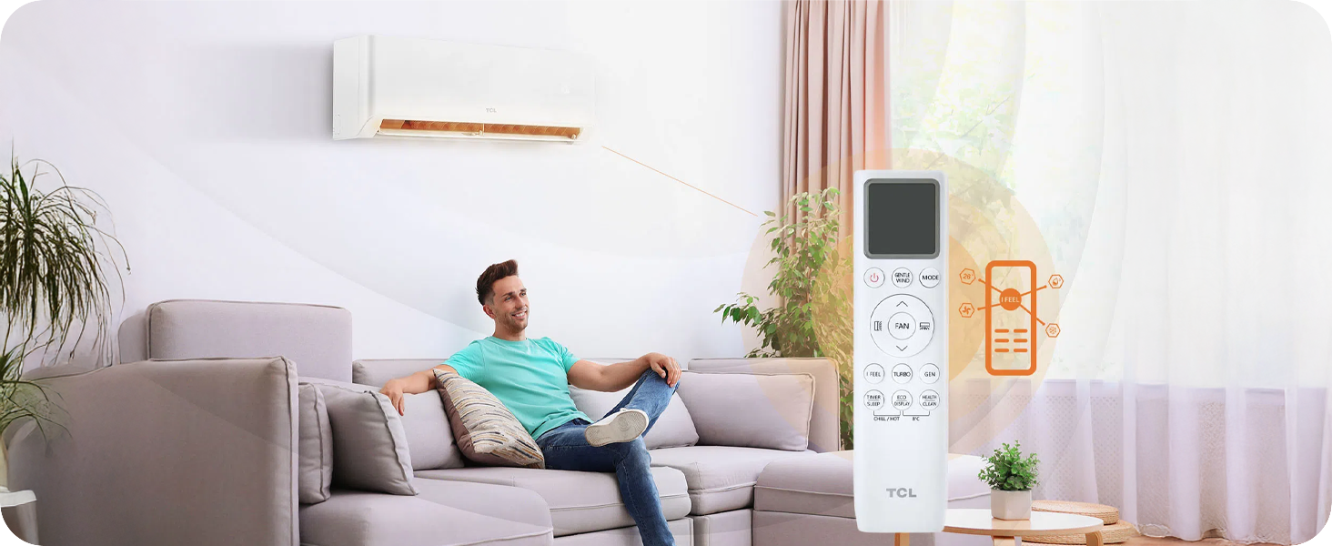 TCL BreezeIN Split Klimaanlage I Feel Funktion