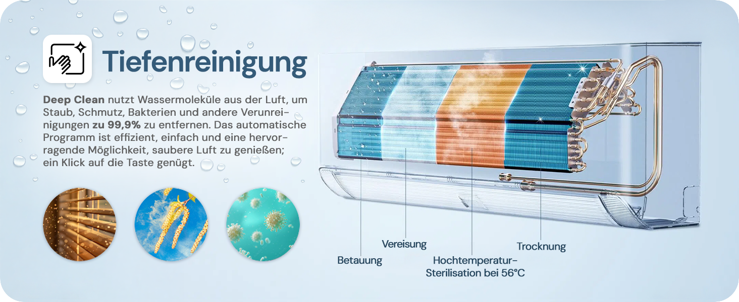 TCL BreezeIN Split Klimaanlage Auto-Clean