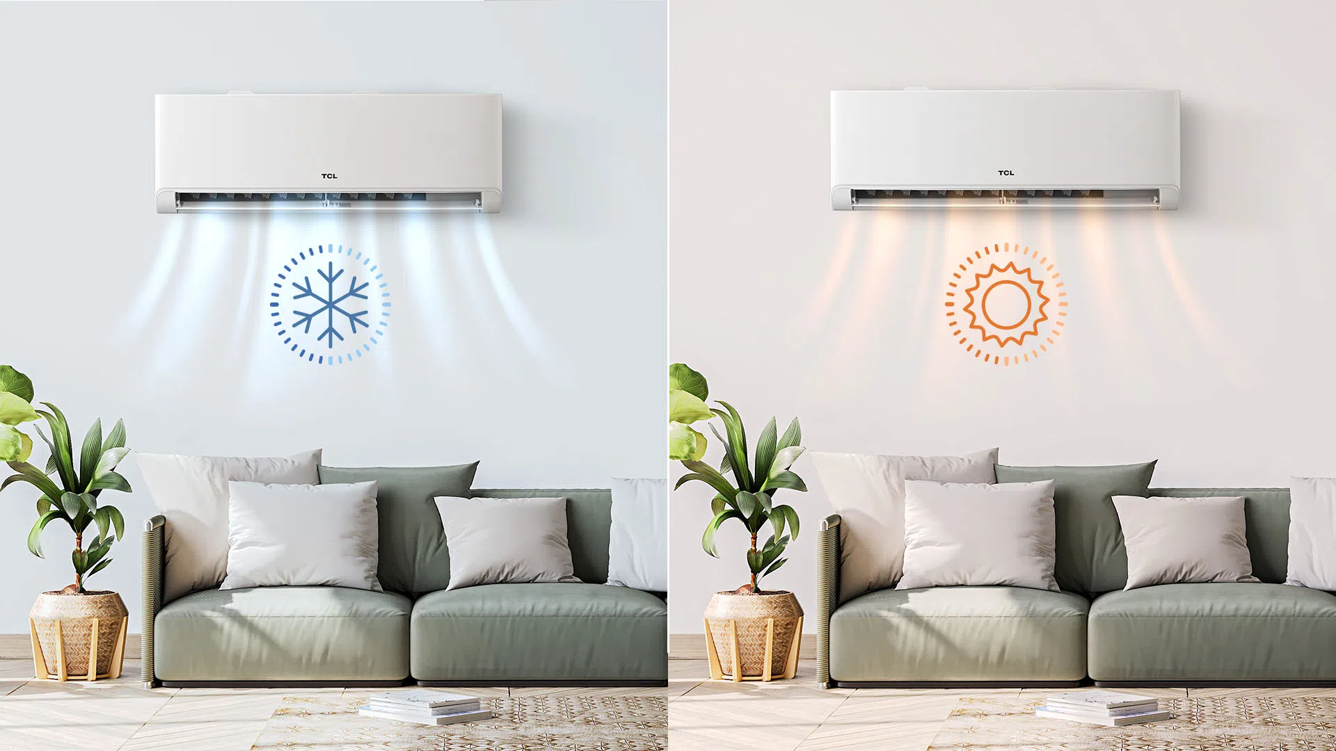 TCL BreezeIN Split Klimaanlage Turbo Mode