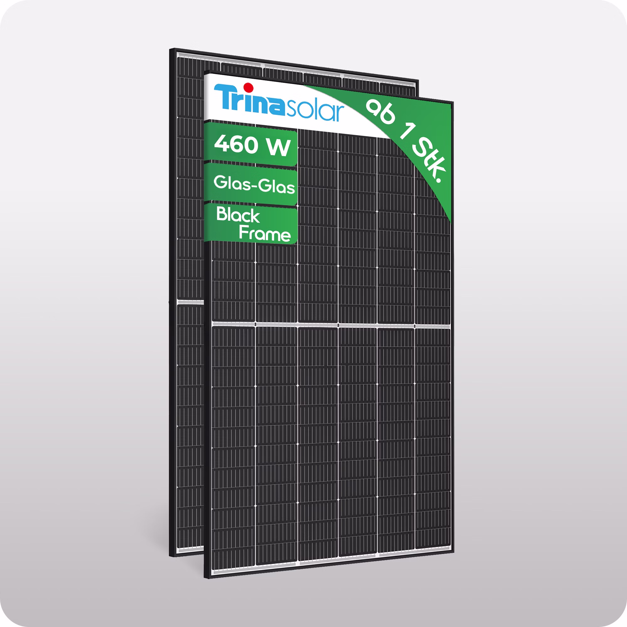 Trina Vertex S+ 460W Glas-Glas Black Frame