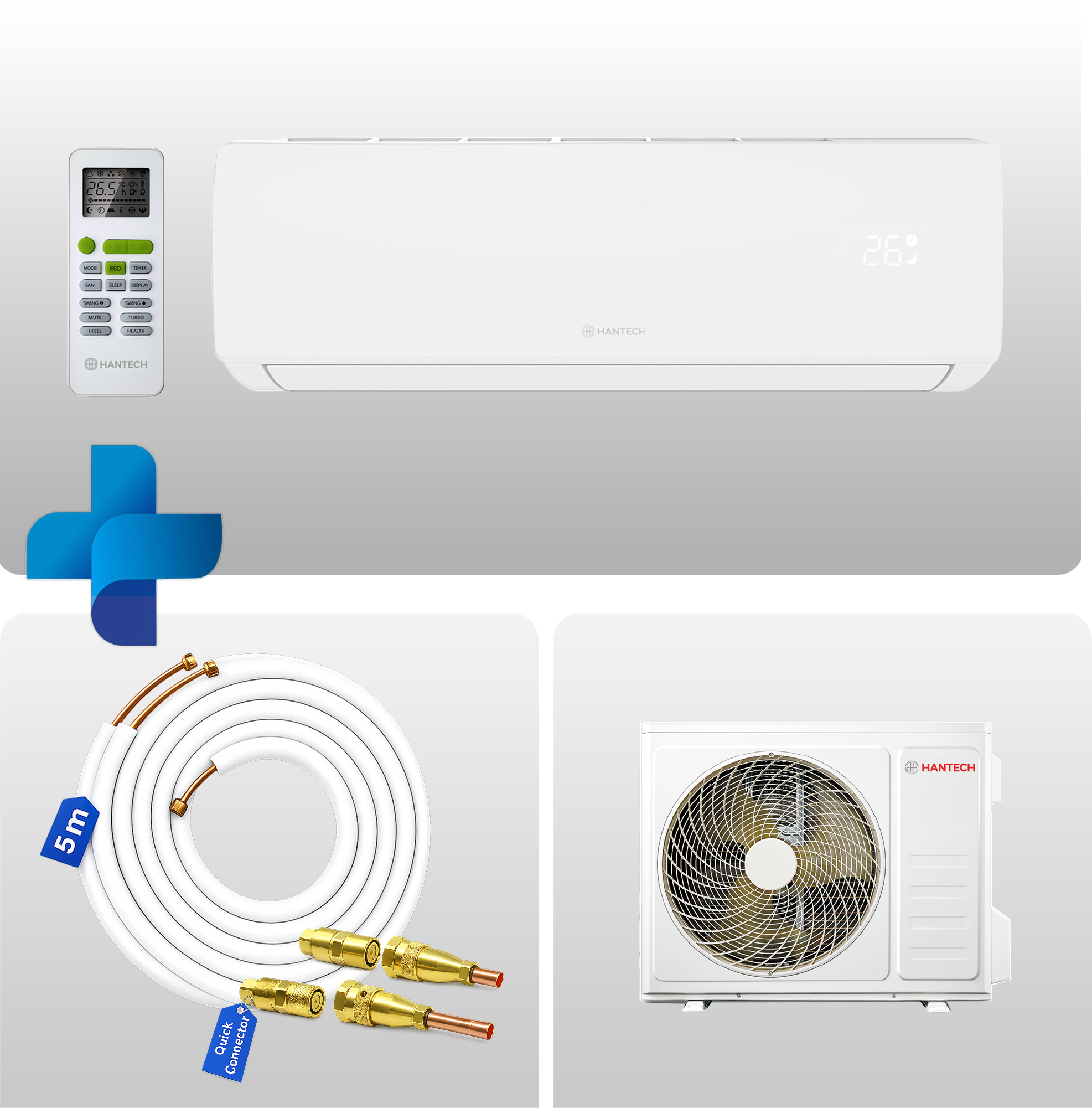 HANTECH Elite XA21 Quick Connect 12000 BTU