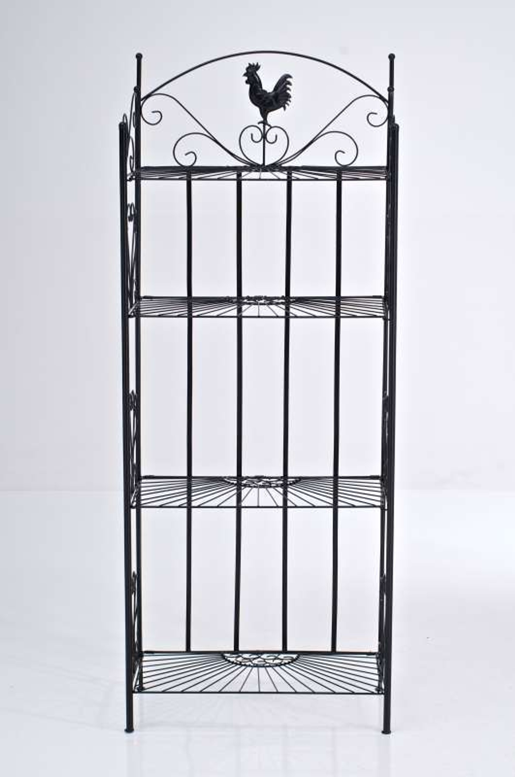 Regal Metallregal 8 Farben Nostalgie Gartenregal Eisen 4 ...