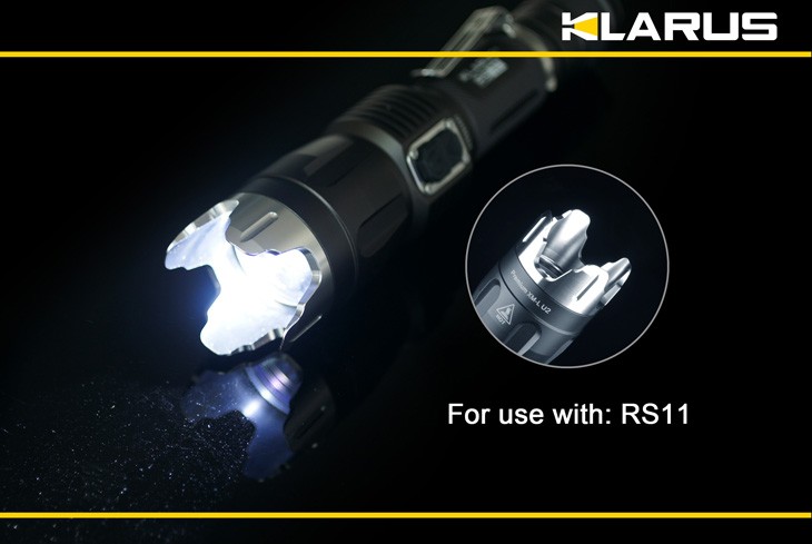 Strike Bezel BZ-1 für Klarus XT11 XT11GT Pro, XT12 | selected-lights