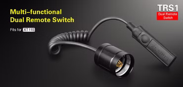 Klarus TRS1 Kabelschalter Fernschalter für XT11S XT11GT (Spiral Kabel)