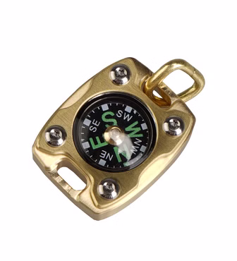 MecArmy CMP2-B Kompass mit Kette aus Messing