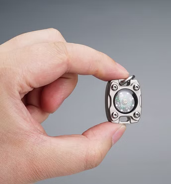 MecArmy CMP2-C Kompass mit Kette aus Kupfer