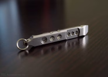 Ti-Pry Titanium Pry Bar: Keychain Edition