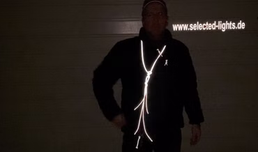 Super Illu Lanyard - Diamond - hoch reflektierendes Cord