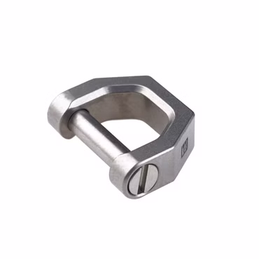 MecArmy CH2 - S Titanium D shape key ring Größe 10mm