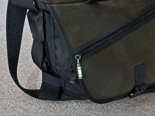 TEC Accessories [Next Generation] EMBRITE Glow Fob: Precision Glow in The Dark Keychain - Titanium - by by