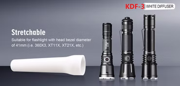 Klarus Warnaufsatz KDF-3 - weiss für 41mm Kopfdurchmesser