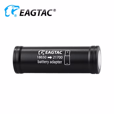 Eagtac Akku Spacer Adapter 18650 auf 21700