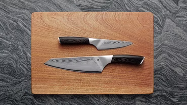 Hard Crafts REO Chef Knife 8" Kochmesser und Utility Knife 5" by Noxeye* (SET)