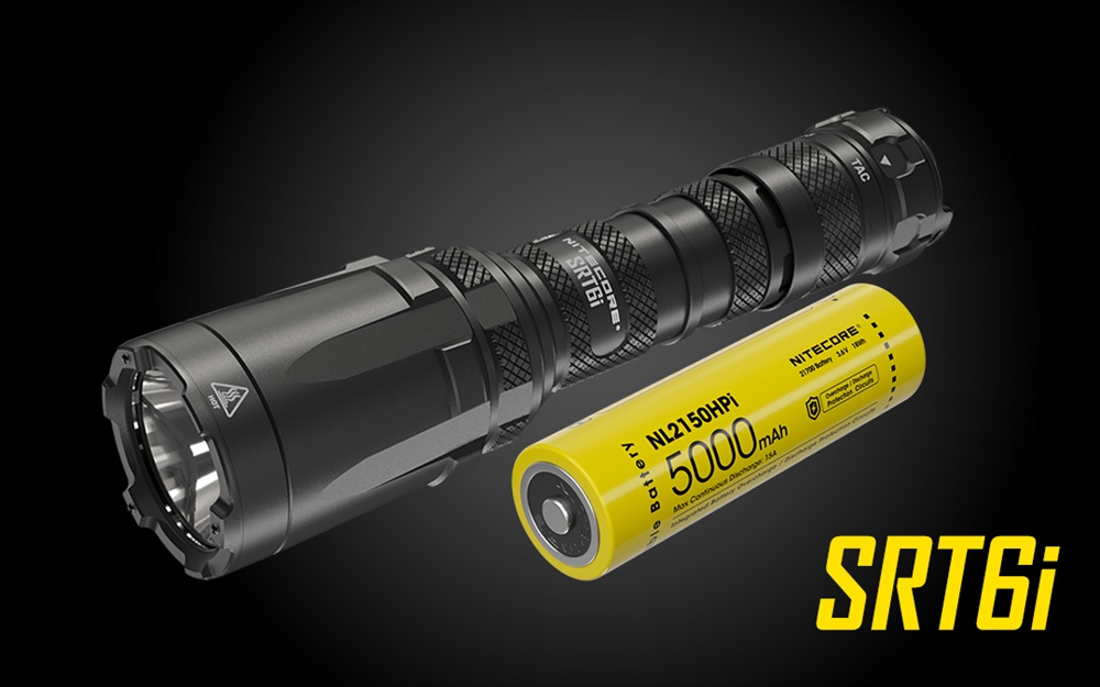 NiteCore SRT6i taktische Taschenlampe mit 2100 Lumen für den