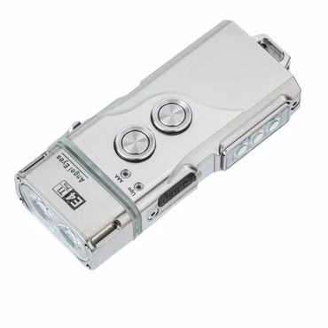 RovyVon Angel Eyes E4 Pro Titan dual-button-power Hybrid LED aufladbare Schlüsselanhänger Lampe