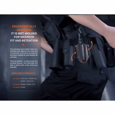 Fenix ALP-20 Lederholster TK16 V2.0, TK20R V2.0, PD36R