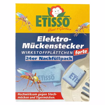 ETISSO® Forte Elektro-Mückenstecker Nachfüllpack 24 Stk. NEU