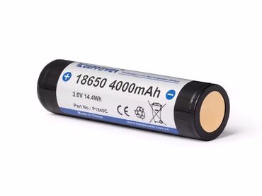 Keeppower Akku Li-Ionen 18650 4000 mAh geschützt P1840C