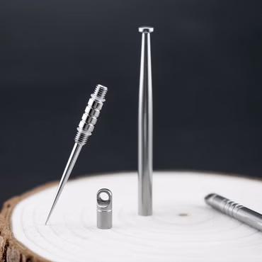 Titaner Pick Plus 2 in 1  Titanium Zahnstocher und Ohrreiniger