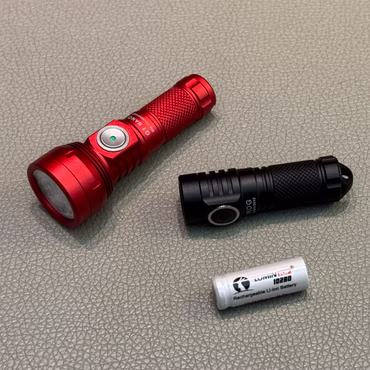 Lumintop Akku Typ IMR 10280 Lithium-Ionen Akku 3,7V ungeschützt 1 Stk.