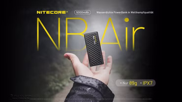 Nitecore Powerbank NB Air 5000 mAh - federleicht