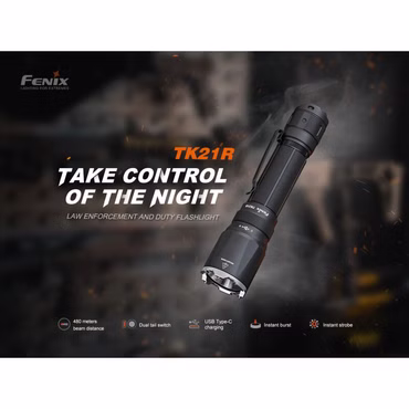Fenix TK21R 3600 Lumen Taschenlampe – zuverlässige taktische Power mit 21700 Akku