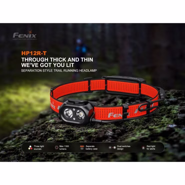 Fenix HP12R-T: Kraftvolle 1300 Lumen – Die High-End-Stirnlampe für Outdoor-Abenteuer mit Rücklicht