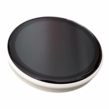JoJos Vision Button – Der digitale Mini-Bildschirm zum Anstecken, Farbe: weiss