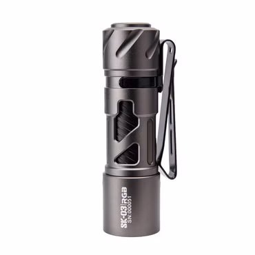 Loop Gear SK03 RGB EDC Taschenlampe mit Seiten LED, Farbe: grau