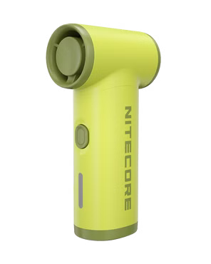 Nitecore NEF Nano - Mini Handventilator, Farbe: grün