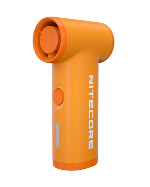 Nitecore NEF Nano - Mini Handventilator, Farbe: orange