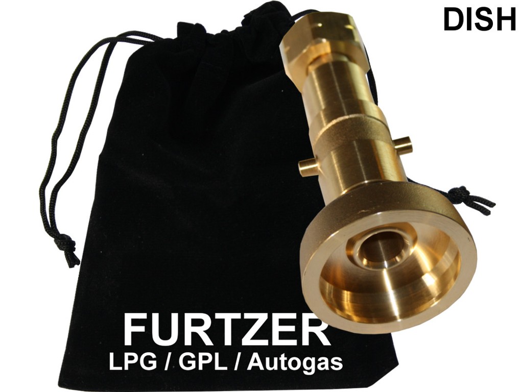 LPG GPL Gasflaschen-Nachfülladapter Set M22 für alle Europa ACME DISH  EURONOZZLE Bajonett mit Tasche