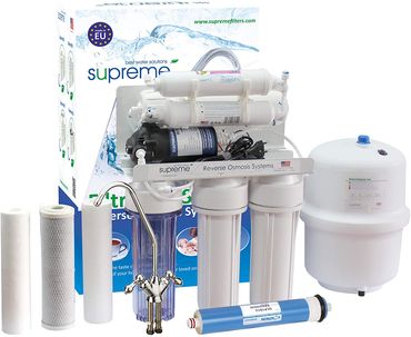 7 Stufen Umkehrosmoseanlage Trinkwasseranlage Supreme-RO7 Trinkwasserfilter - Photo preview 0