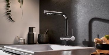 3-Wege-Armatur BLANCO, jasmin, mit/ohne ausziehbarer Handbrause, Made in Germany  - Photo preview 0