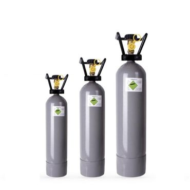 CO2 Flaschenhalter inkl. Kette 2-10 kg Edelstahl - Photo preview 1