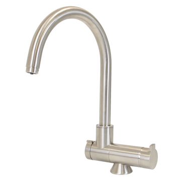 Designer 3-Wege-Fensterarmatur ACROBAT, Edelstahl Optik - Photo preview 0