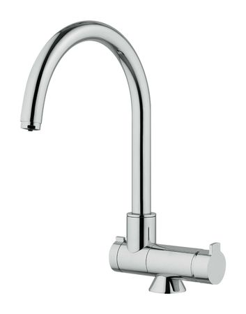 Designer Drei-Wege-Wasserhahn-Fensterarmatur ACROBAT, Onyx - Photo preview 3