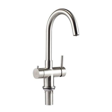 3-Wege-Armatur IMPREZA INOX Edelstahl geeignet für die Bubblebox - Photo preview 1
