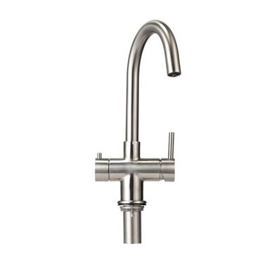 3-Wege-Armatur IMPREZA INOX Edelstahl geeignet für die Bubblebox - Photo preview 2