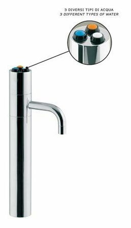 Elektronische 3-Wege-Sodaarmatur Zapfhahn TRIX EL für Untertisch-Wassersprudelanlage - Photo preview 2