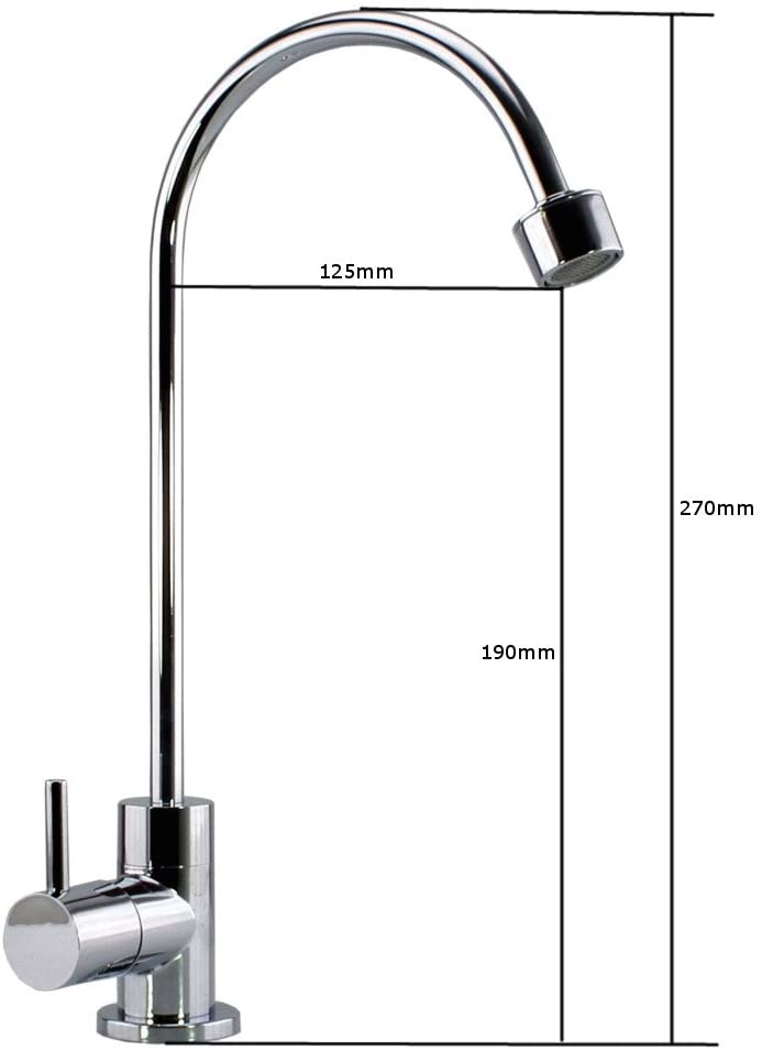 Auslaufhahn AROSA, Geeignet für Wasserwirbler - Photo 1