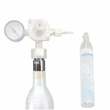 Dichtung für CO2 Adapter geeignet für Sodastream Flaschen Zylinder Druckminderer - Photo preview 4
