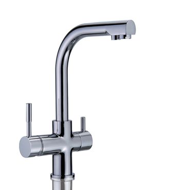 Dreiwege-Wasserhahn MERCURY METAL FREE Chrom für Osmoseanlagen Wasserfilter