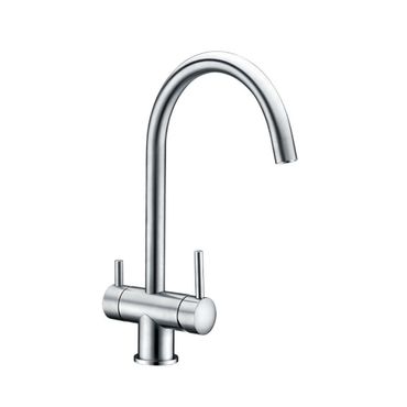 4-Wege-Wasserhahn RAINBOW PLUS Chrom für Osmoseanlagen 