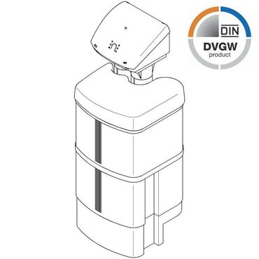 DVGW geprüfte DELFIN Enthärtungsanlage 4-8 Personen - Photo preview 0