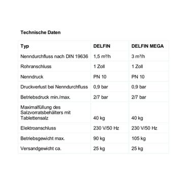 DVGW geprüfte DELFIN Enthärtungsanlage 4-8 Personen - Photo preview 2